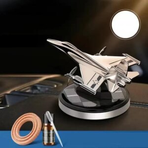 Ароматизатор в автомобіль літак F15 освіжувач повітря в машину від сонячного світла Vert-05