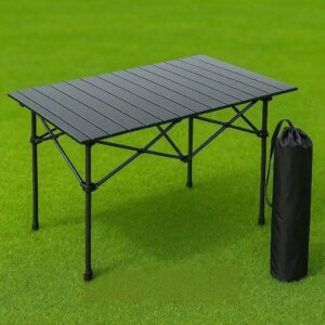 Розкладний столик із чохлом 95х57х50 см/Кемінговий столик складань (STD-12)