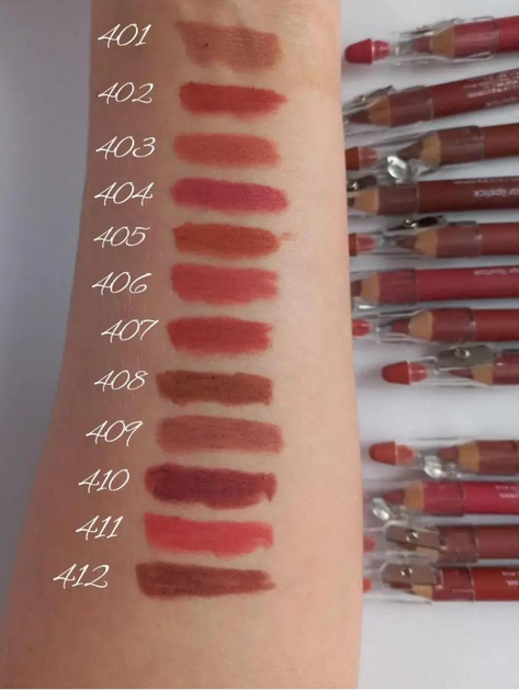 Набір матових олівців для помада-олівець Flormar Matte Color Lipstick - Зображення 4