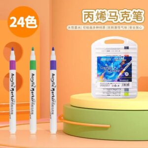 Набір АКРИЛОВИХ маркерів (Acril-24) (24 шт.)