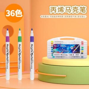 Набір АКРИЛОВИХ маркерів (Acril-36) (36 шт.)