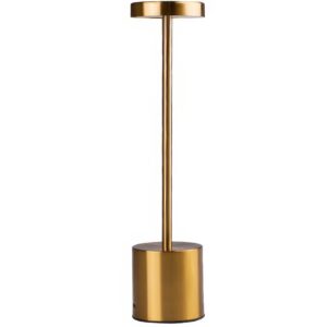 Світлодіодна настільна лампа із сенсорним керуванням на акумуляторі Tablelamp Gold 3 режиму підсвічування