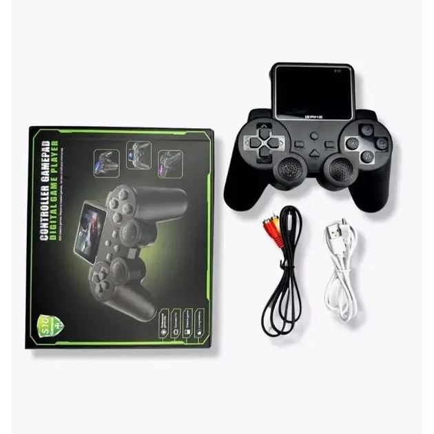 Ігрова приставка 8 біт 520 ігор S10 9087 Black N - Зображення 5