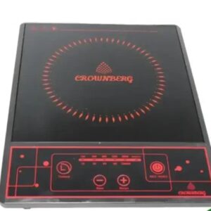 Плита настільна інфрачервона Crownberg CB-1322 одна комфорка 2000Вт Чорна