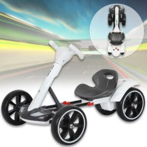 Електромобіль складаний з аккумулятором 6V 4.5Ah та швидкістю до 6 км/год HL-B6 Білий