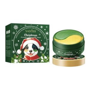 Гідрогелеві патчі для шкіри навколо очей Sadoer Christmas Collagen Eye Mask (60 шт) 80 г