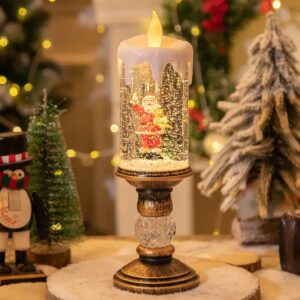 Декоративна новорічна LED-свічка Дід Мороз D25A