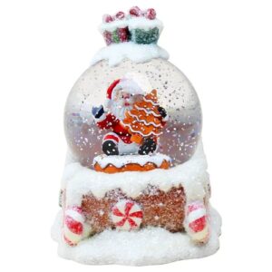 Новорічний світильник-декор LED "Куля на санях" (HC-Q067) (Батар. AA*3, Розмір 13×15×17см)