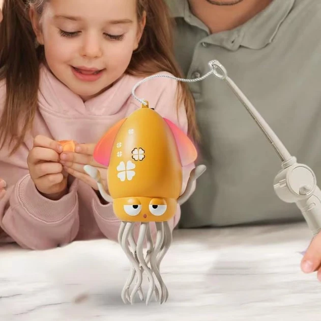 Танцюючий Кальмар Tummy Time восьминіг інтерактивна іграшка для дітей - Зображення 4