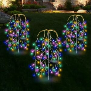 Садовий світильник "Верба" ​​(SFK-46) (сон.панель, КОМПЛЕКТ із 2х штук)