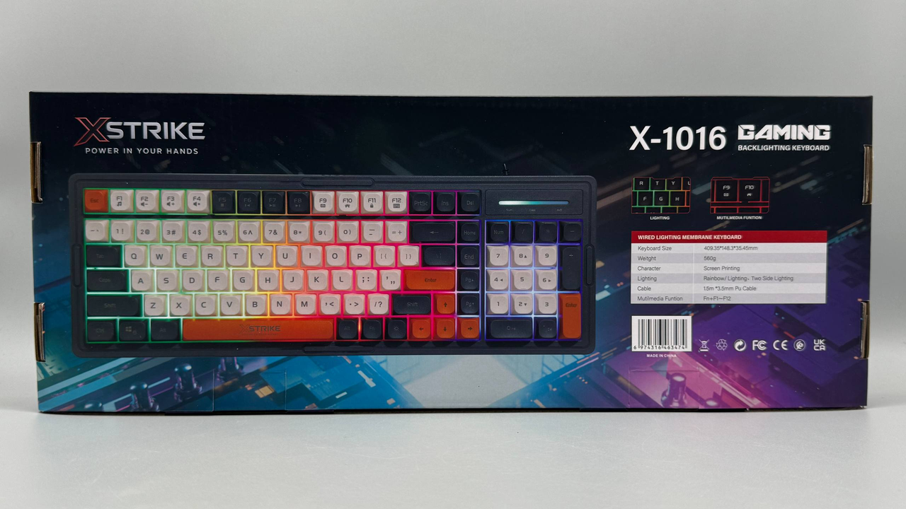Клавіатура XSTRIKE X-1016 RGB USB - Image 2