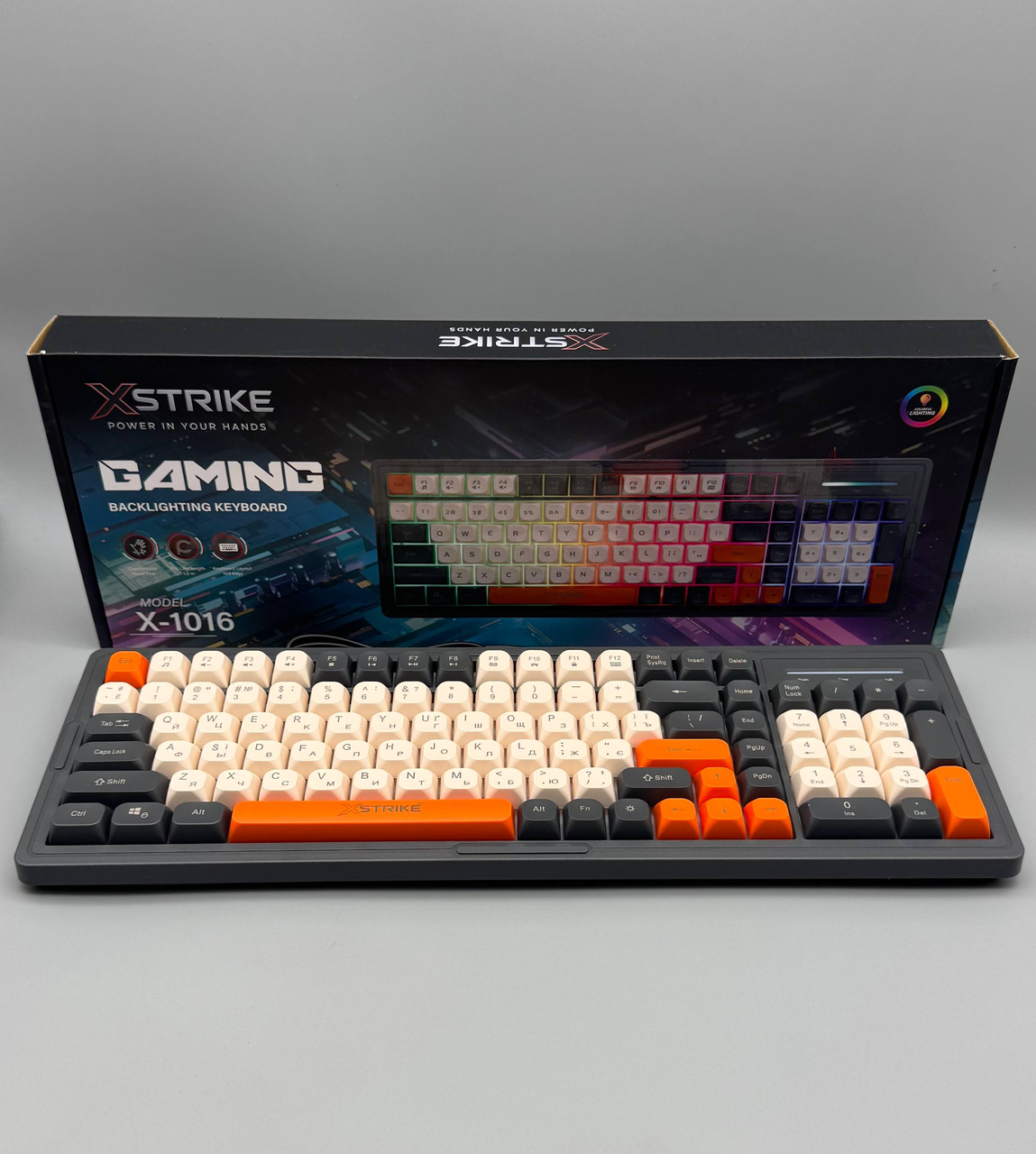 Клавіатура XSTRIKE X-1016 RGB USB - Image 3