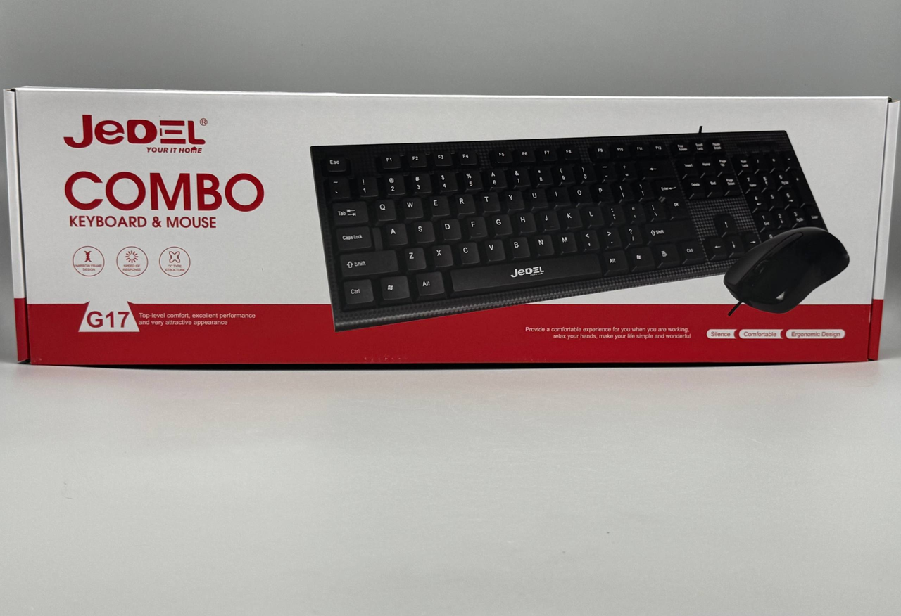 Комплект JEDEL G17 Клавіатура + Миша USB - Image 2