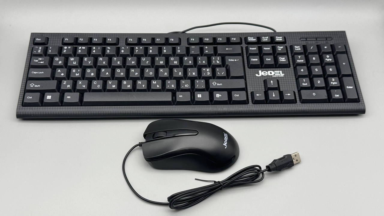 Комплект JEDEL G17 Клавіатура + Миша USB - Image 3