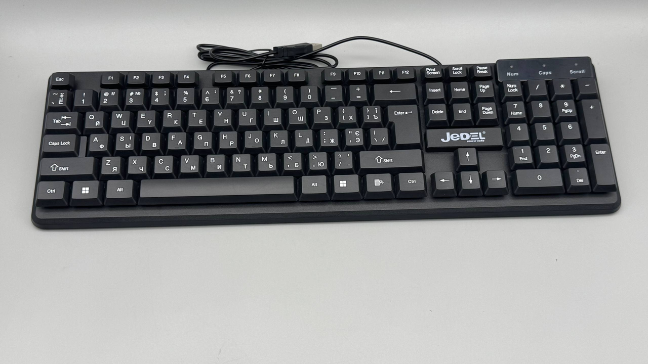 Комплект JEDEL G18 Клавіатура + Миша USB - Image 4