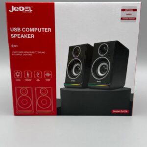 Колонки для PC 2.0 USB JEDEL S-578 RGB (2*3W)