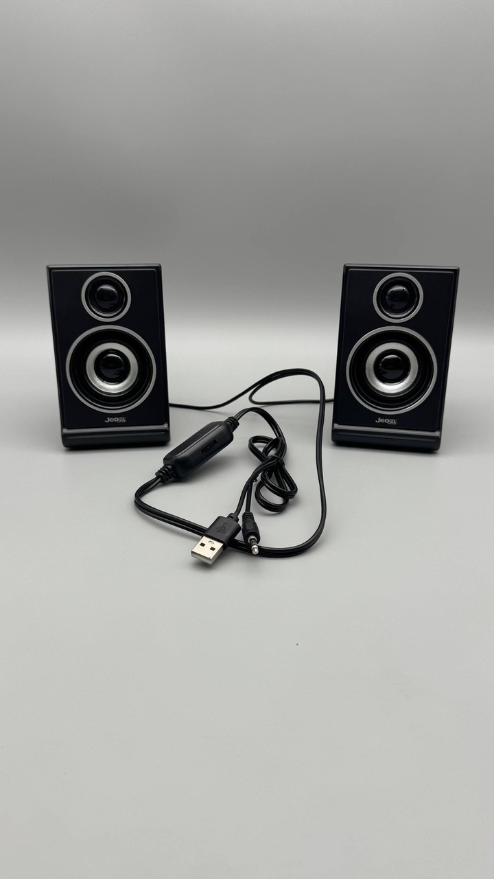Колонки для PC 2.0 USB JEDEL S-578 RGB (2*3W) - Зображення 6