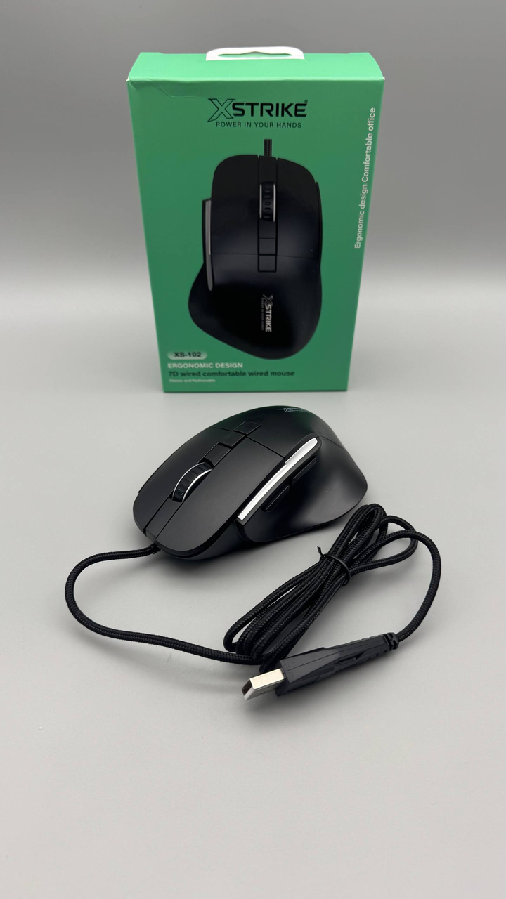 Миша XSTRIKE XS-102 USB 7D 3600DPI - Image 3