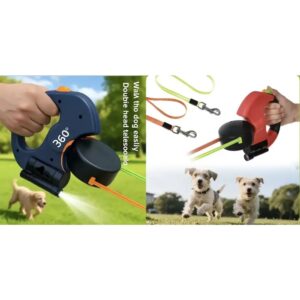 Автоматичний двосторонній висувний повідок для собак 5374 5 метрів вага 300 грамів