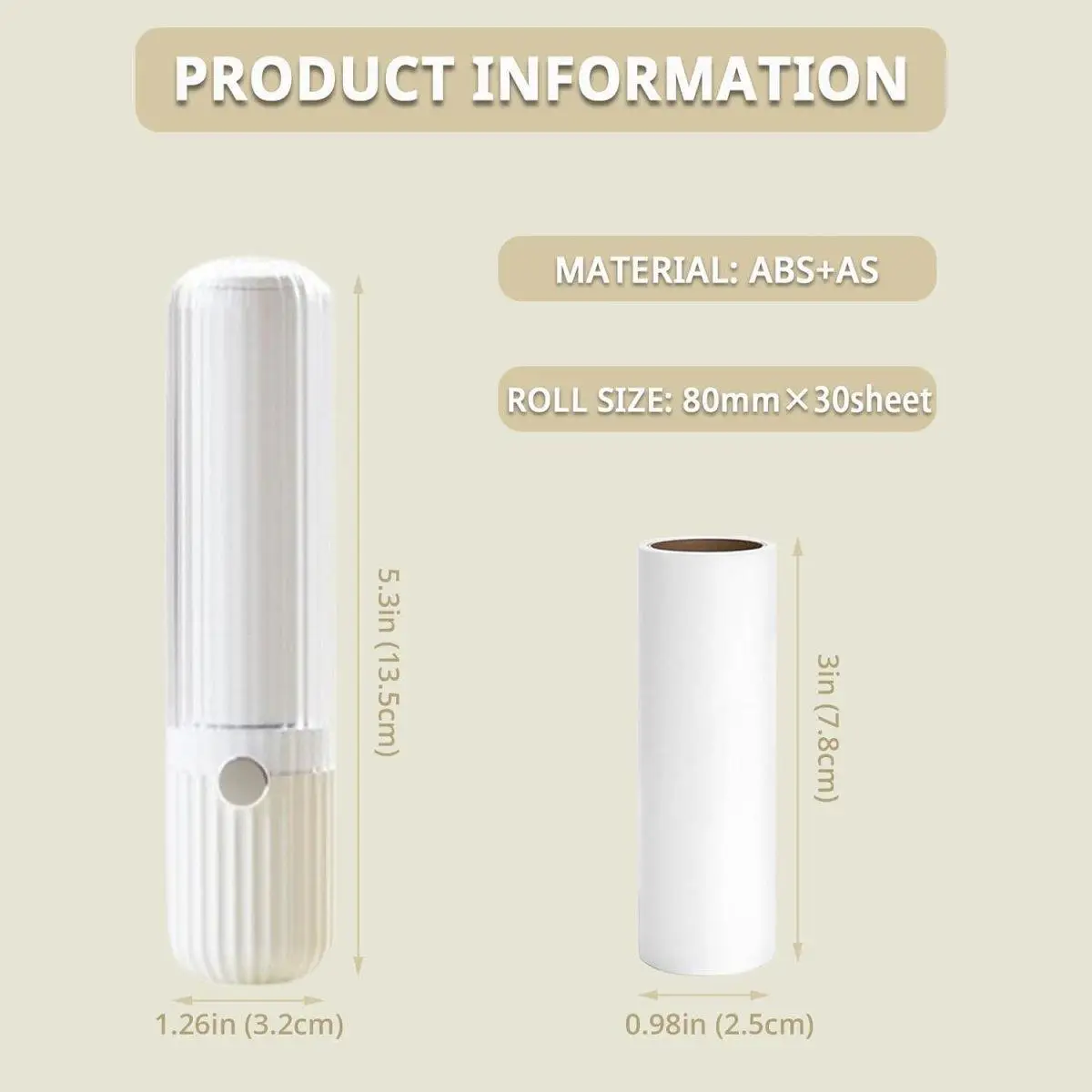 Липкий Ролик у Сумочку для меблів одягу та авто lint roller AND 5435 - Зображення 3