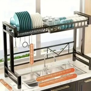 Стелаж кухонний для сушіння та зберігання посуду метал