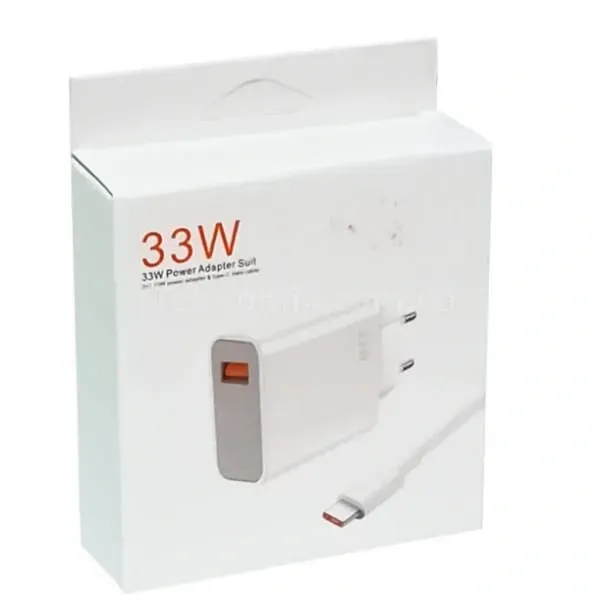 Блок живлення зарядне пристрій + кабель 33w plug 120 WAND 221 - Image 3