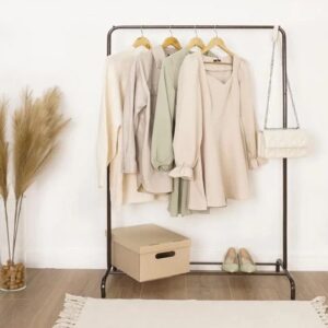 Вішалка-стійка для одягу 110*45*150см Model 3 BLACK