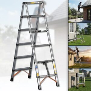 Складна телескопічна стремянка 1.7 м LN-1,7