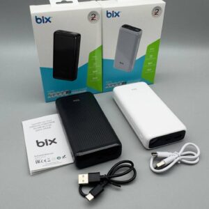 Портативний зарядний пристрій Power Bank BIX BXPB23 20000 мАг, USB 22,5W+ Type-C PD 20W 20000mAh