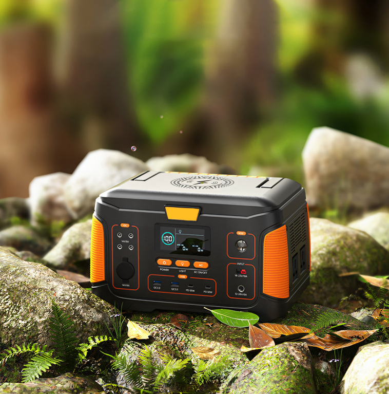Портативна електростанція WX1438, 650W, (171 000 мАг), роз'єми: USB, Type-C, DC, 2 розетки, ліхтар - Image 6
