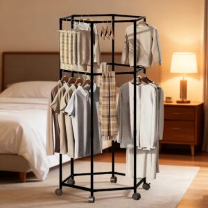 Стійка-вішалка на колесах для промов та взуття (YSM3601-2)