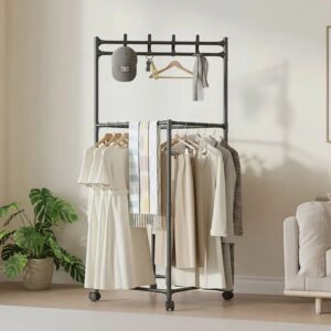 Стійка-вішалка на колесах для промов та взуття (YSM3601-A)