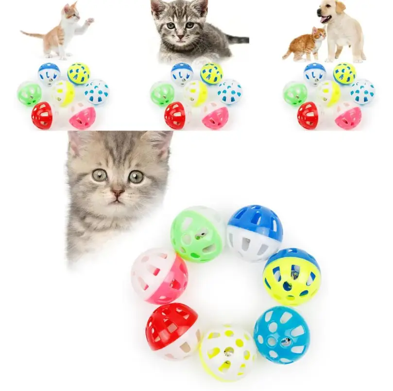 Пластикові кульки-брязкальця для кішок pet toy AND 5646 - Image 2