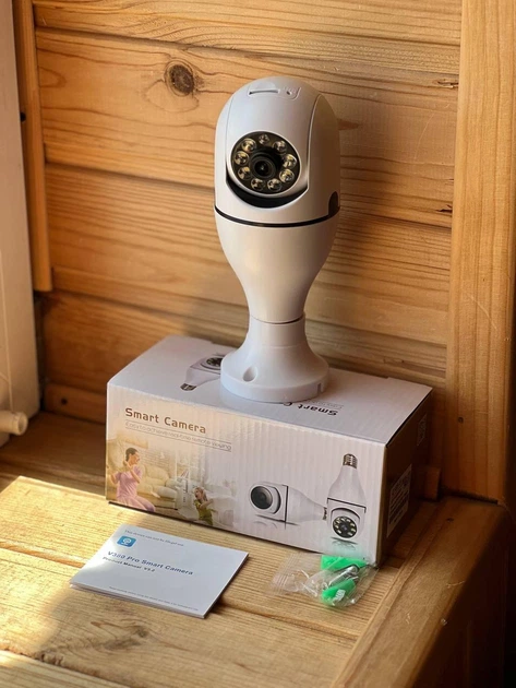 Бездротова IP-камера в плафоні E-smarter E27 Full-HD 2MP з Wi-Fi Q16Sv380pro - Image 4