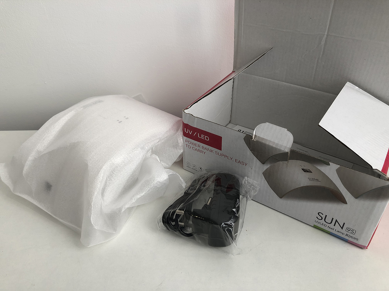 Сушарка для нігтів UV LAMP Sun 9C, Світлодіодна сушарка для гель лаку Маленька лампа для сушіння гель-лаку - Image 7