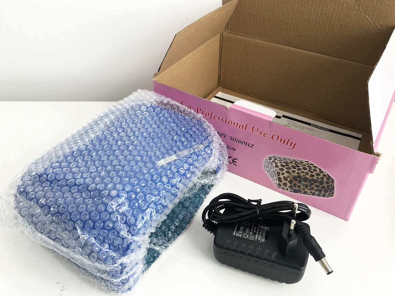 Сушарка для нігтів UV LAMP CCF+LED, Лампа для нарощування нігтів, для манікюру сенсорна. Колір: синій - Зображення 2
