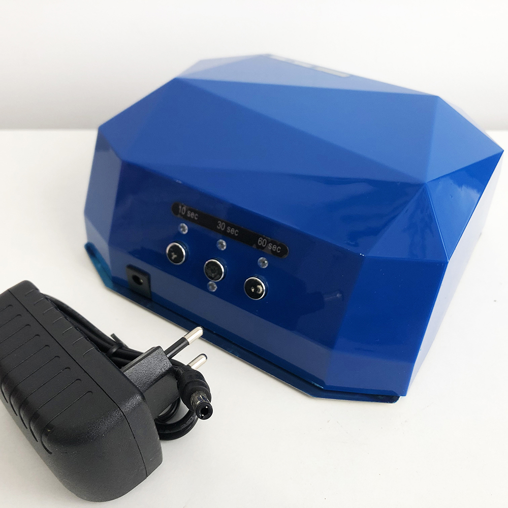 Сушарка для нігтів UV LAMP CCF+LED, Лампа для нарощування нігтів, для манікюру сенсорна. Колір: синій - Зображення 4