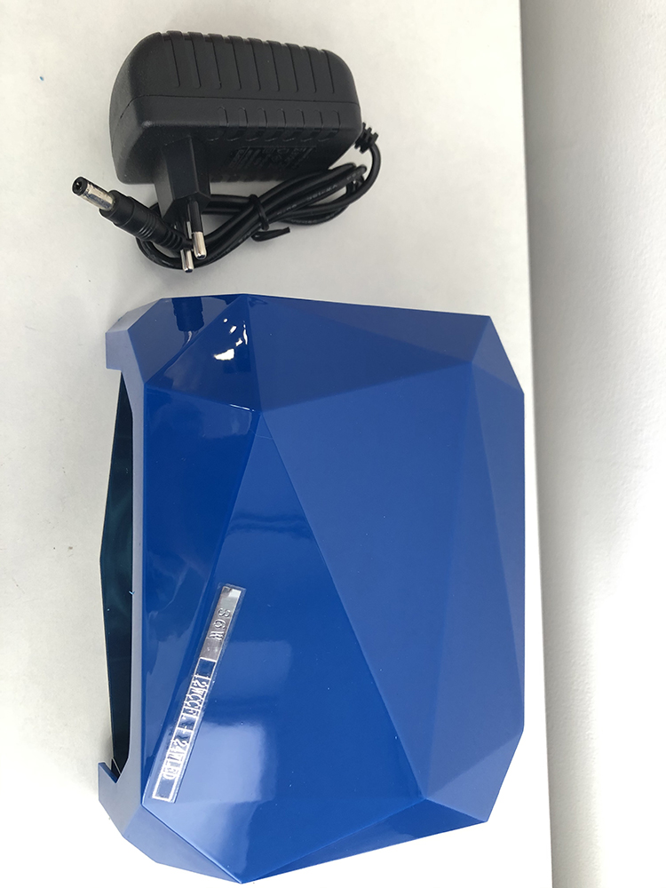 Сушарка для нігтів UV LAMP CCF+LED, Лампа для нарощування нігтів, для манікюру сенсорна. Колір: синій - Зображення 11