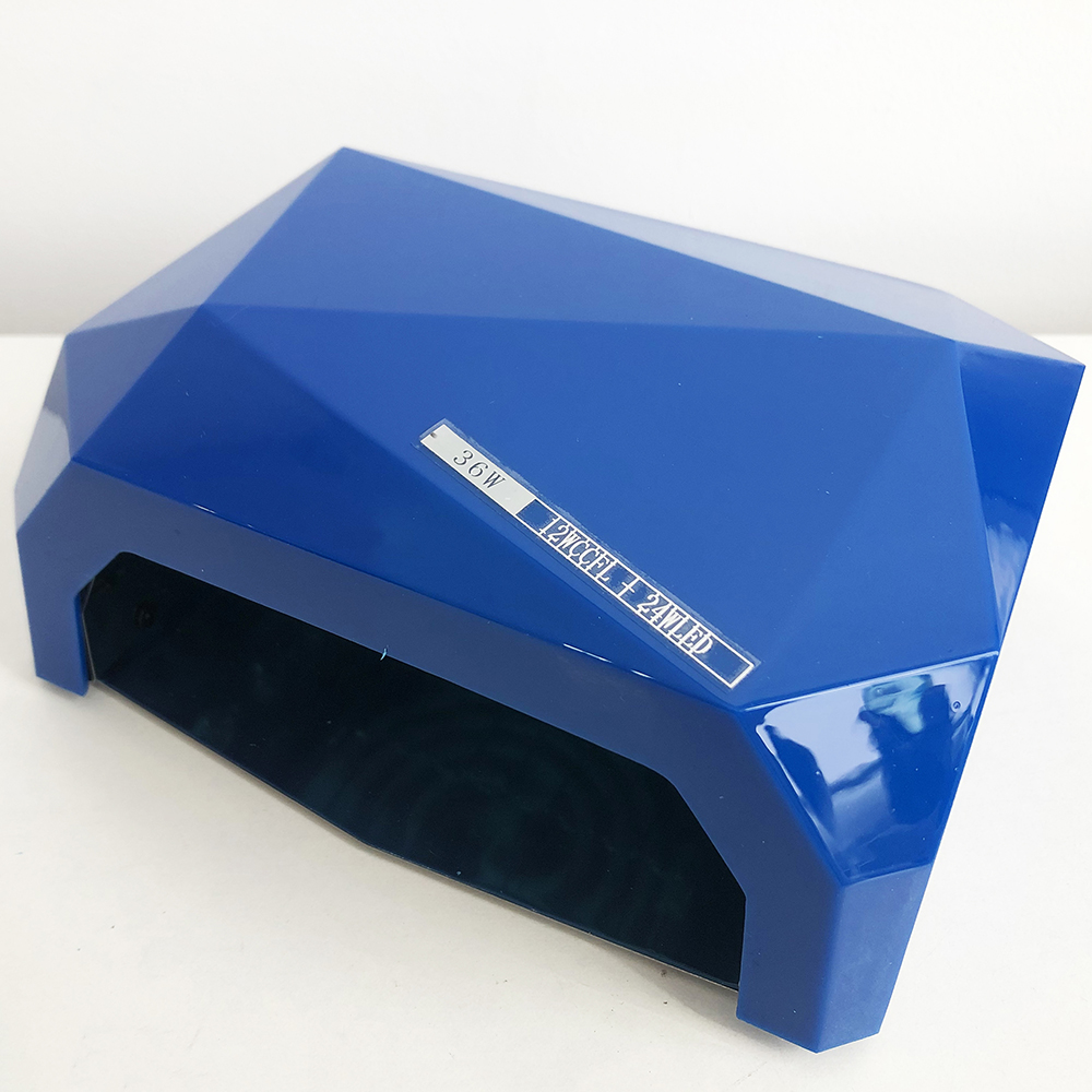 Сушарка для нігтів UV LAMP CCF+LED, Лампа для нарощування нігтів, для манікюру сенсорна. Колір: синій - Зображення 3