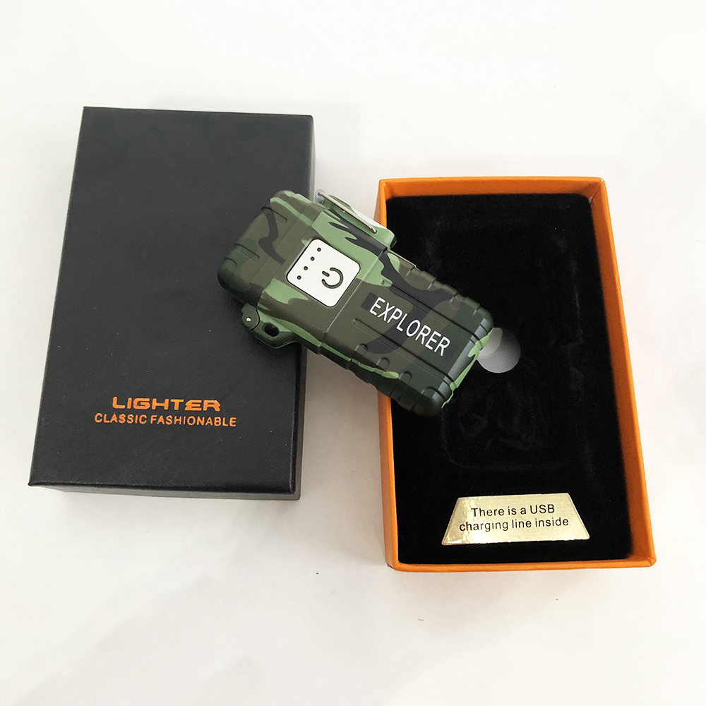 Запальничка імпульсна JL317 Explorer, Вітрозахисна запальничка, Запальничка юсб з гравіюванням - Зображення 21